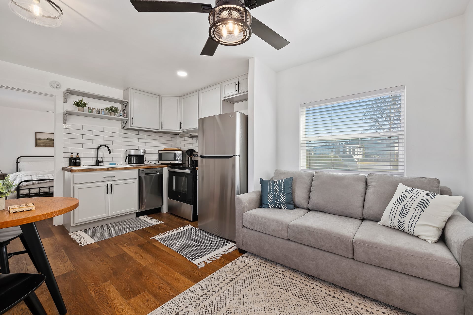 Tiny Tranquility cabin at Hagerman RV Village